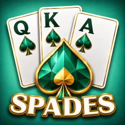 أيقونة Spades For Seniors: Card Game